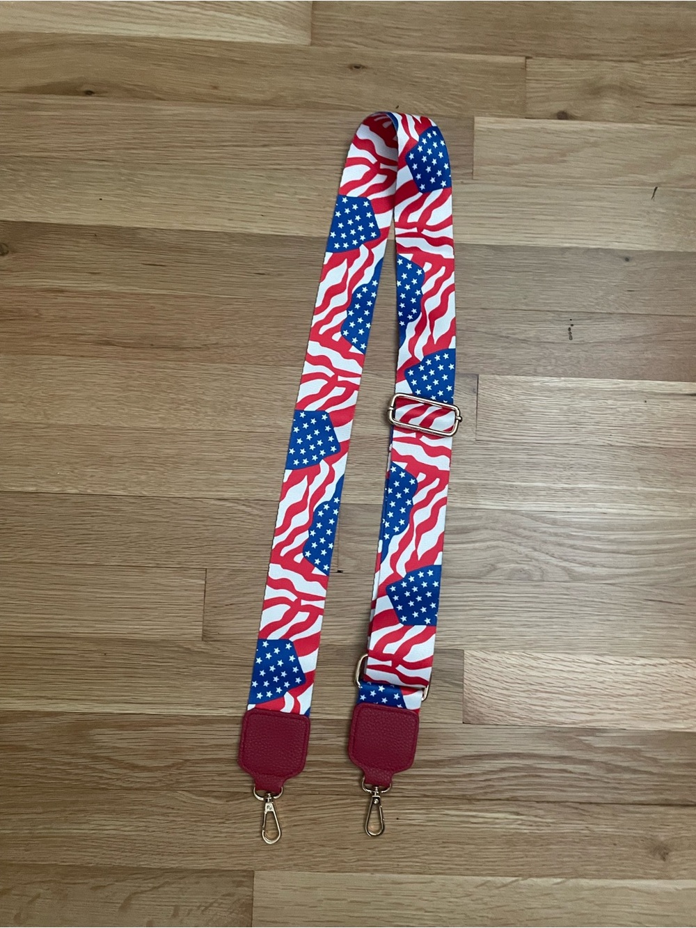 American Flag Purse Strap